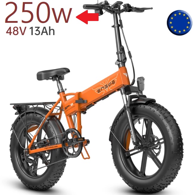E-Bike Motor Power: 250w