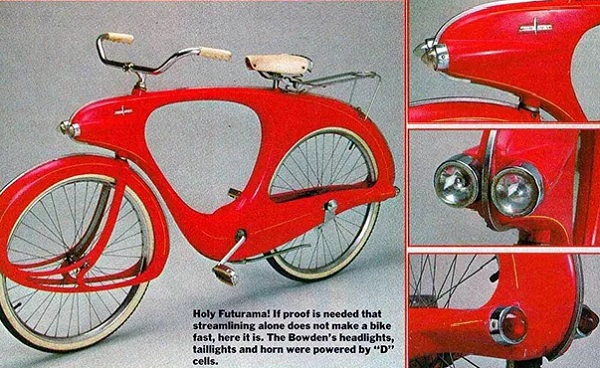 1946: Ben Bowdens "Bicycle of the Future!"