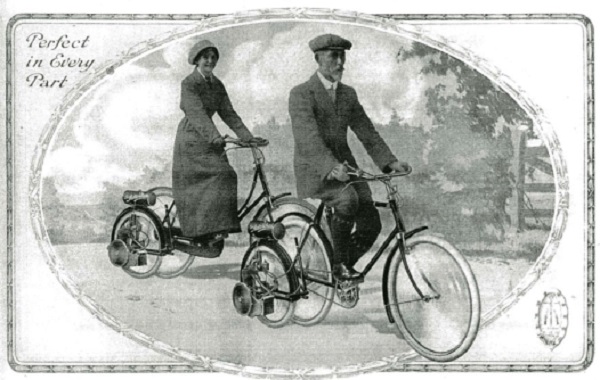 1909: The Worlds First E-bike Coversion Kit