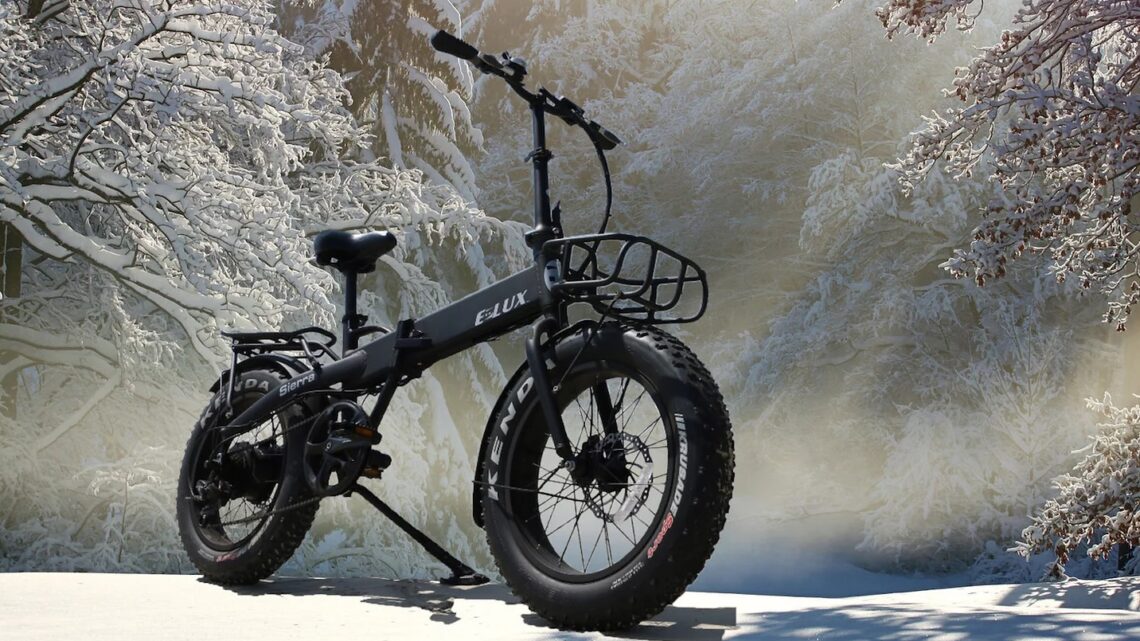 Folding E-bikes Are The Perfect Answer To Threats of Snow!
